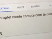 Los divertidos vídeos del traductor de Google pronunciando palabras que suenan igual en otros idiomas