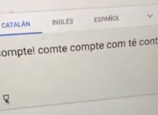 Los divertidos vídeos del traductor de Google pronunciando palabras que suenan igual en otros idiomas