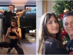 Entrenando en pareja: Alejandro Sanz y su novia cubana Rachel Valdés bailan al ritmo de música cubana